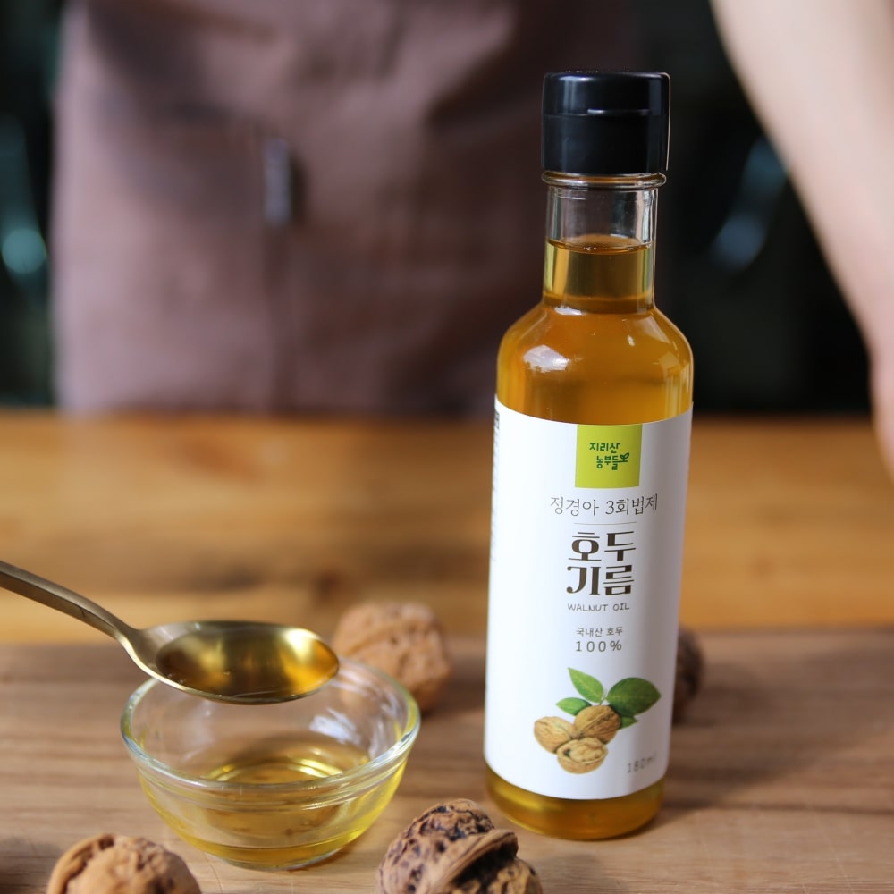 3회법제 호두기름 실속형 180ml 지리산호두기름 국산 정경아 오일 호도 호두액 이미지 7