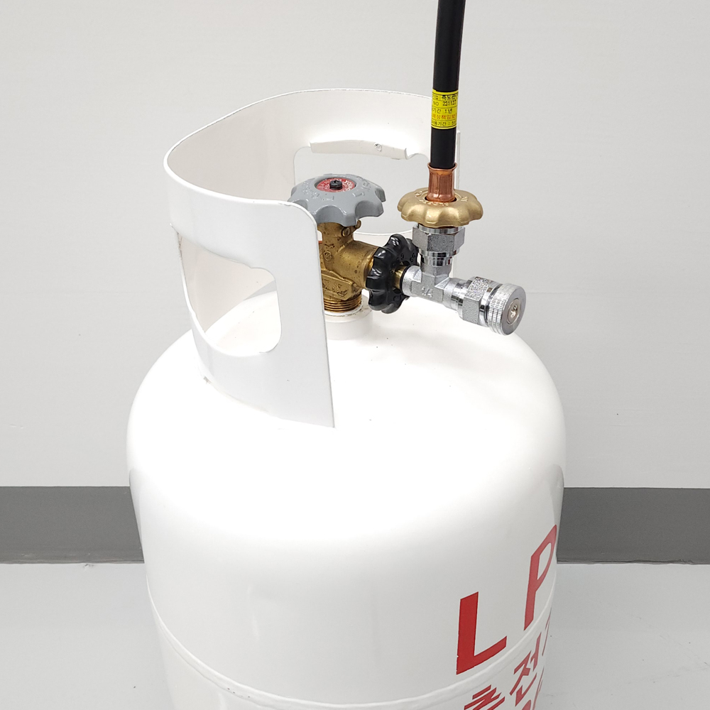 (20) LPG 가스통 2구 분배기 어댑터 / 프로판 가스 3KG 5KG 10KG - 상세 이미지 5