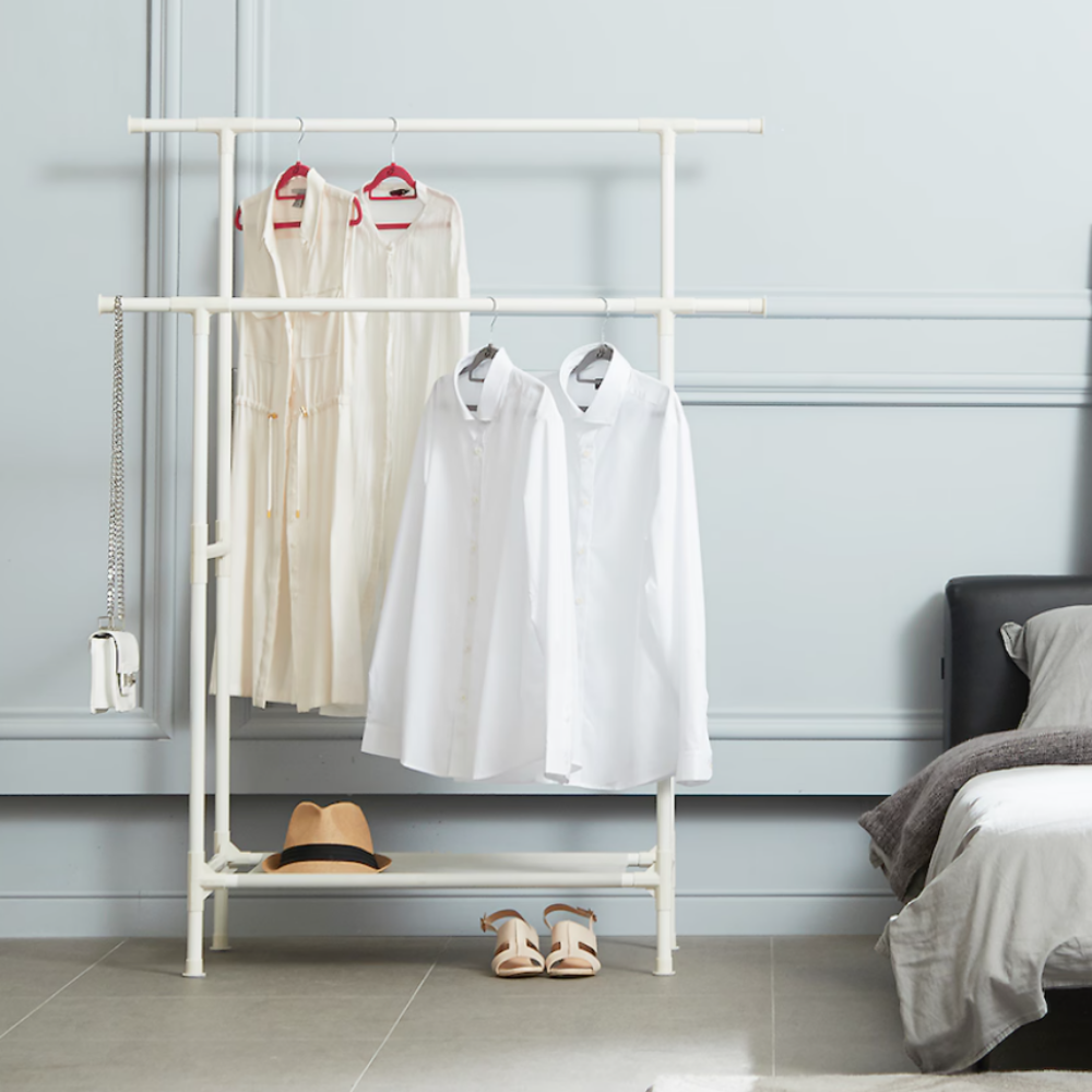 시스템행거 철제 드레스룸 조립식 스탠드 이케아 옷걸이 행거 MULIG