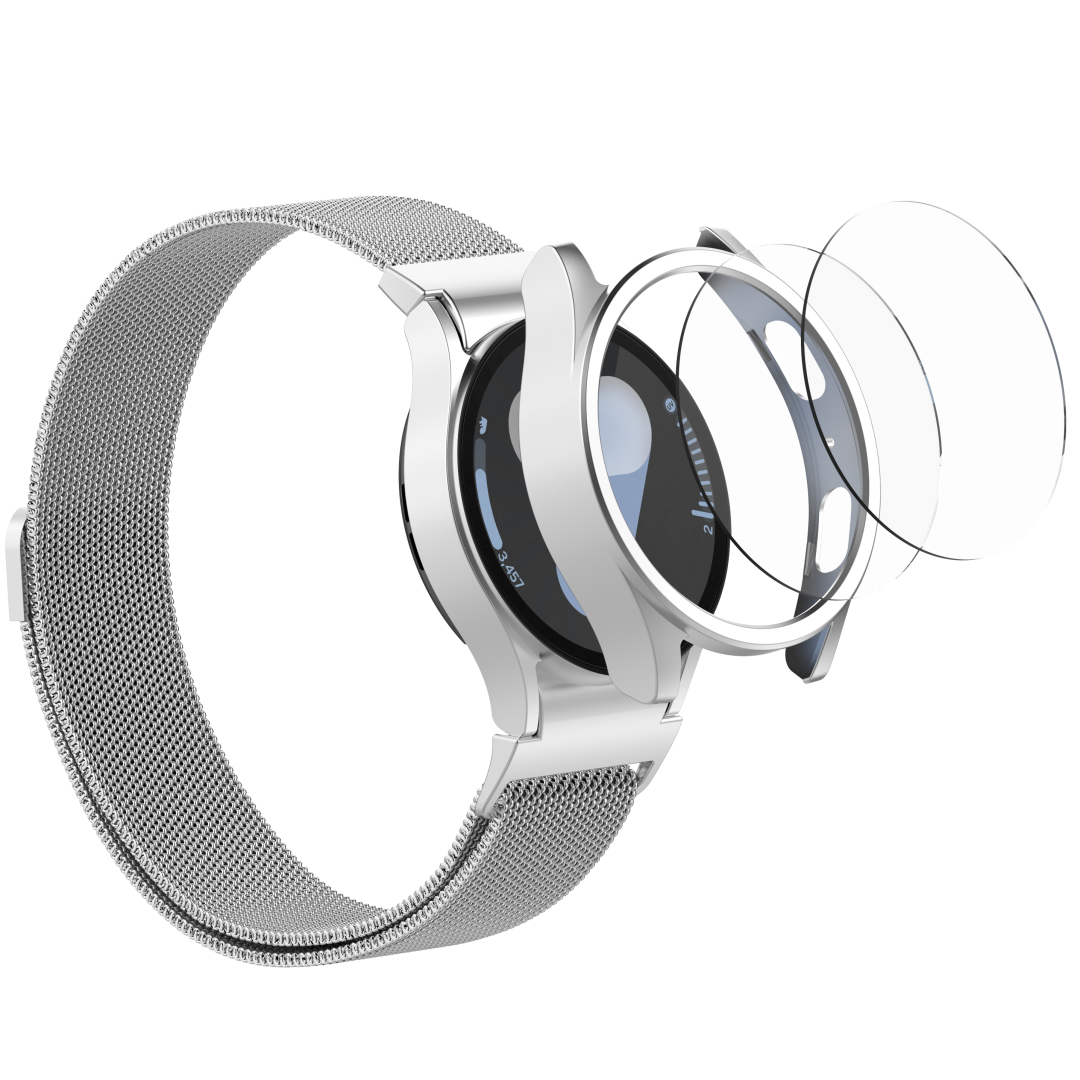 갤럭시워치 7 스트랩 메탈 밀레니즈루프 올인원 세트