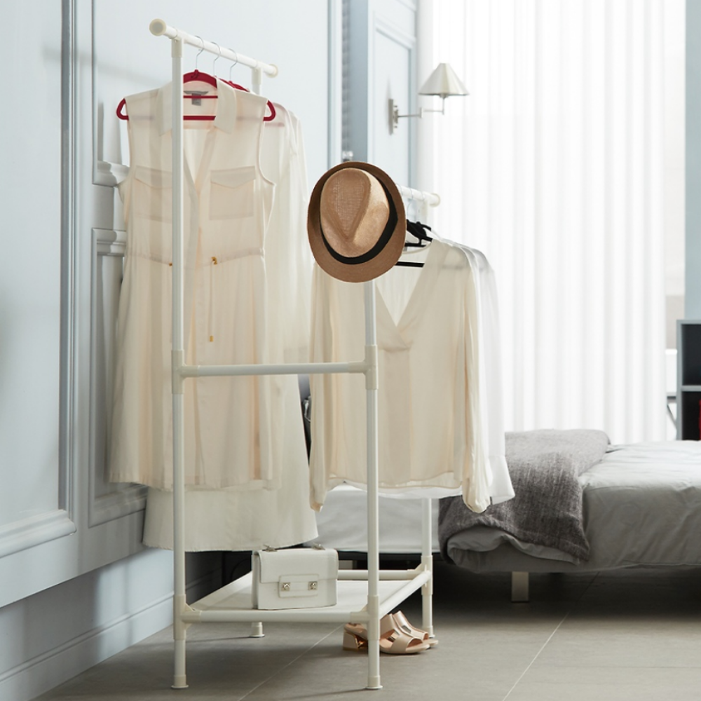 시스템행거 철제 드레스룸 조립식 스탠드 이케아 옷걸이 행거 MULIG