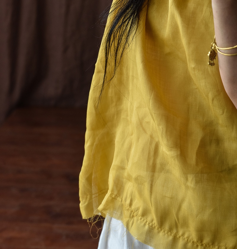 여름나시티 모시나시 민소매 미시옷 엄마옷 - 상세 이미지 5
