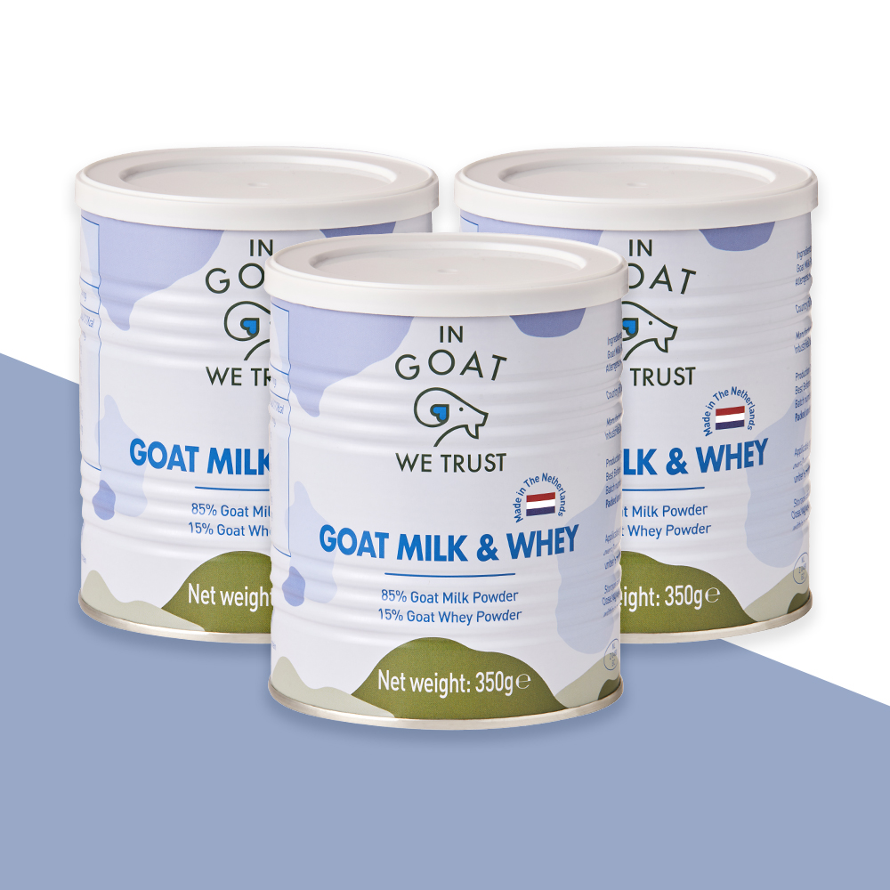 [백화점 입점 상품] 인고트 산양유 분말 3통 산양유청 단백질 강화 성인분유 수입원 소프트링크