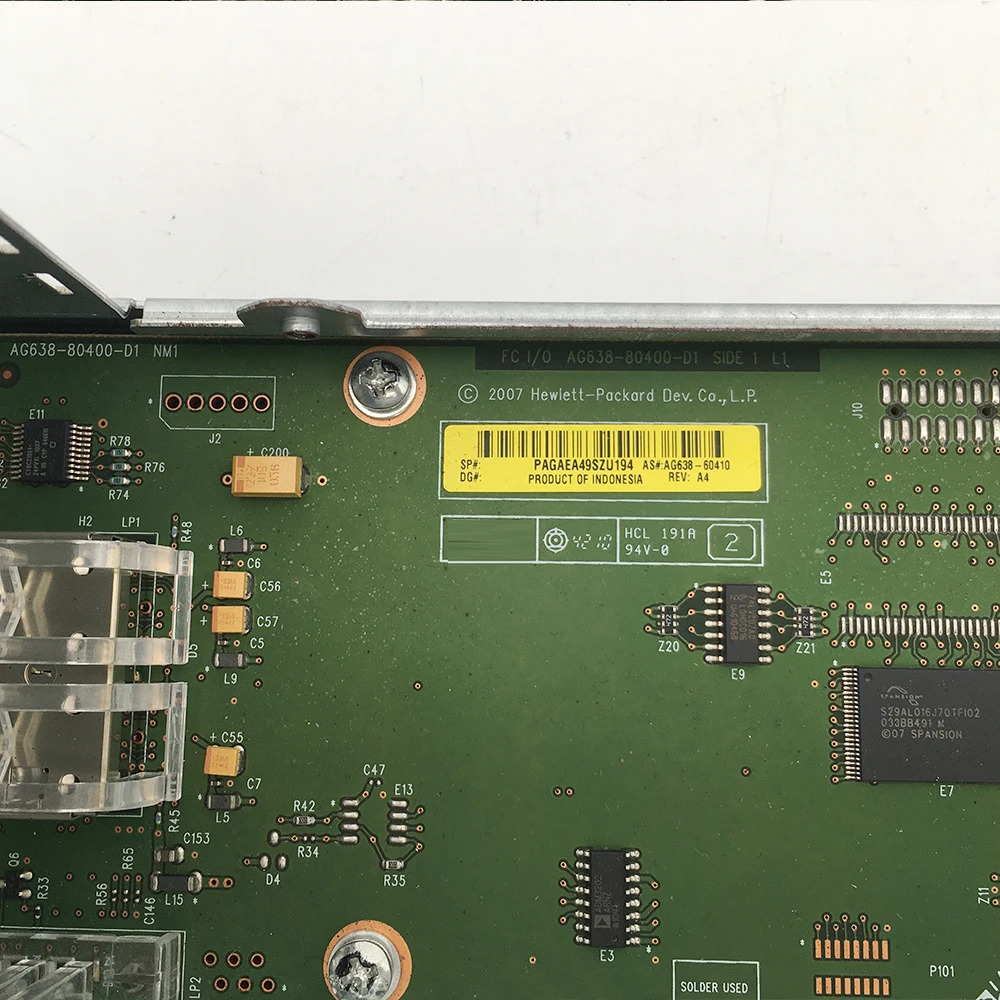 hp호환 AG638B 4G 파이버 컨트롤러 AG638-04500AG638-60410 461494 -005 하게 리퍼