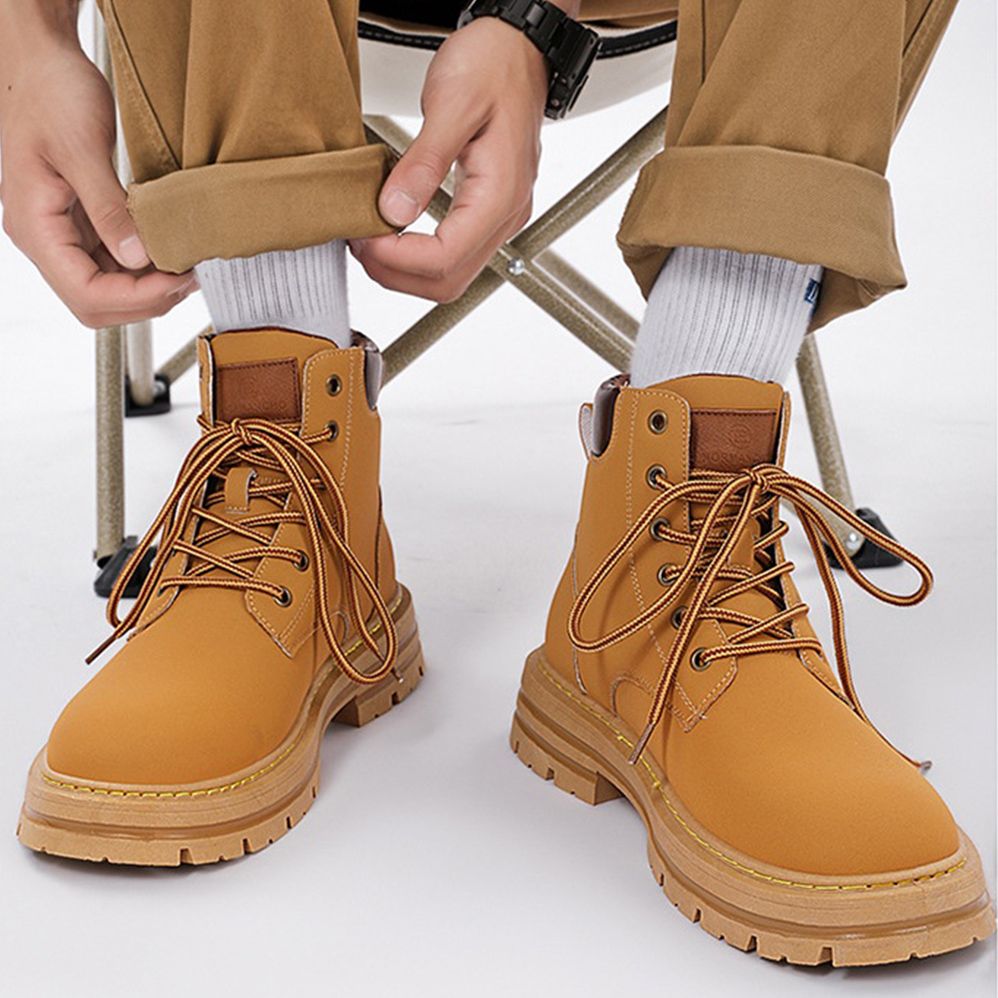 군화 남자워커부츠 키높이워커