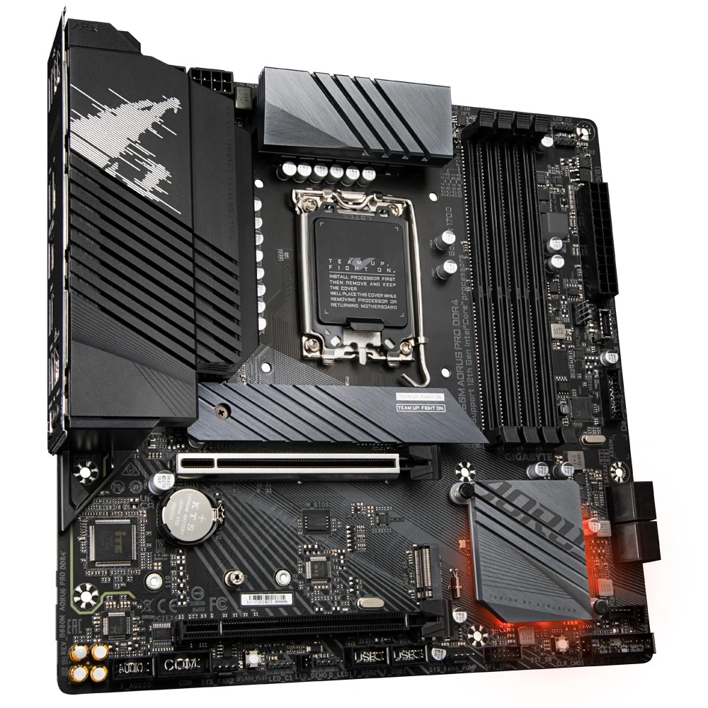 Gigabyte호환LGA1700 B660 128GB 지원 12th CPU 마이크로 데스크탑 마더보드 B660M AORUS PRO DDR4