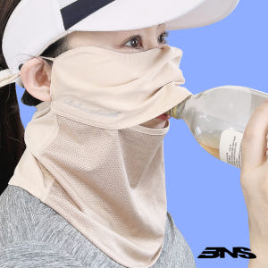 밥앤스미스 자외선차단 마스크 골프 자전거 등산 기미 목 얼굴 햇빛가리개 운동러 솔직 후기 | 실사용 리뷰 - 상품 이미지 1