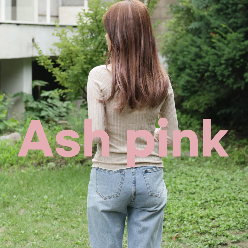 긴머리 똑딱이 붙임머리 가발 애쉬 브릿지 컬러 헤어피스 - 상세 이미지 3