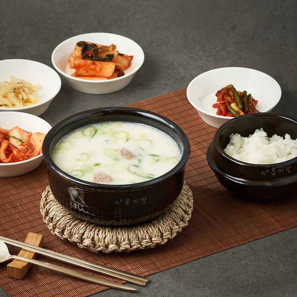 국산 옹기방 계란찜 국밥 그릇 직화 갈비탕 황토 전통 뚝배기 - 상세 이미지 2