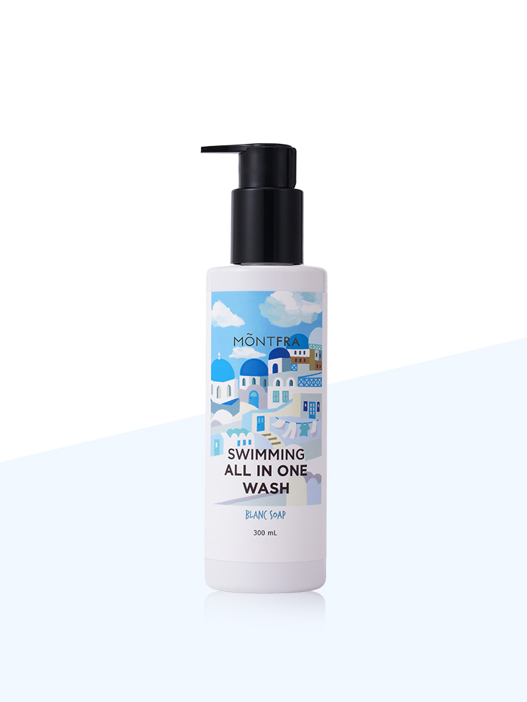 몽프라 초등 키즈 수영장 염소 케어 샴푸 올인원 워시 300ml, 2개 - 상세 이미지 2