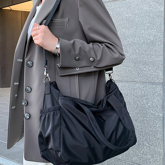 작은 소형 1박2일 여행가방 직장인 여성 출퇴근 숄더백 쇼퍼백 나들이 짐가방 (1073)