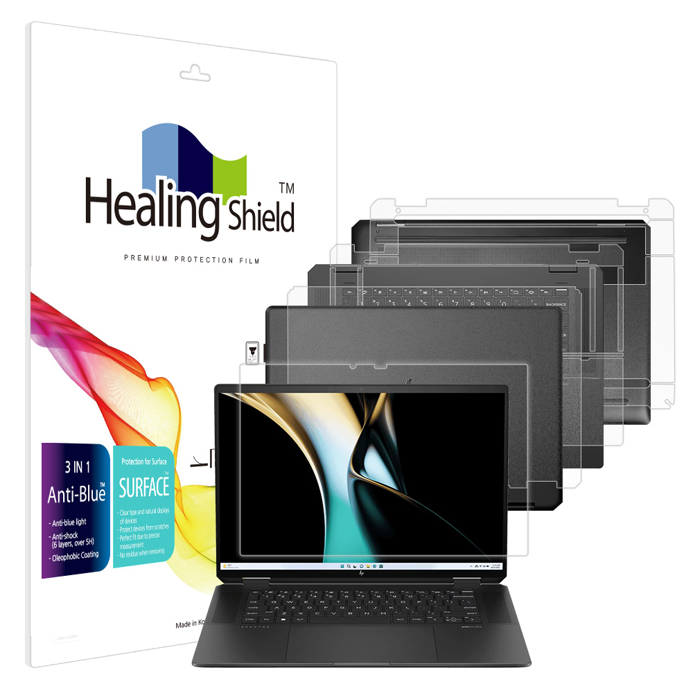 HP 스펙터 X360 16-aa0008TX 블루라이트차단 액정보호필름1매 외부3종 - 상품 이미지