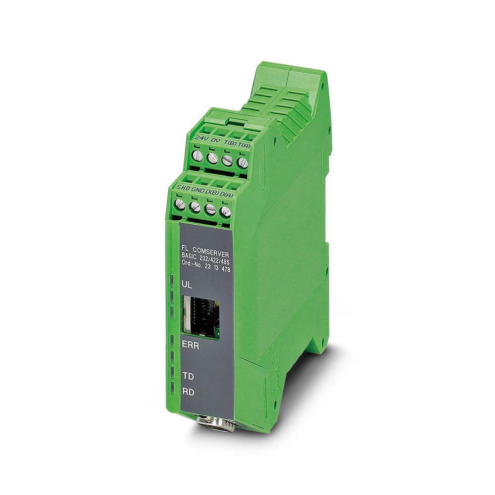 2313478 FL COMSERVER BASIC 232/422/485 Phoenix 지원 TCP UDP인터페이스 변환기