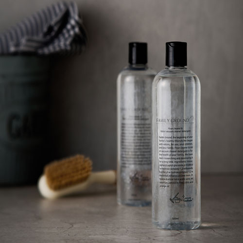 패밀리그라운드 로봇청소기세제 걸레냄새 관리 드리미 에코백스 로보락 호환 500ml, 2개