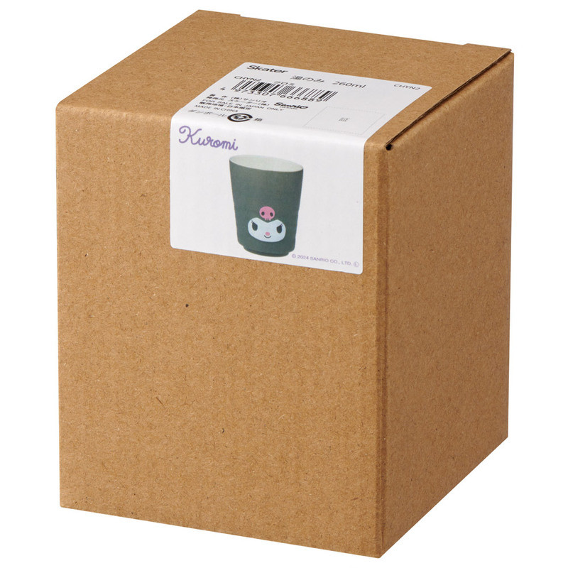 스케이터 산리오 쿠로미 캐릭터 도자기 찻잔 260ml CHYN2 - 하카타몰