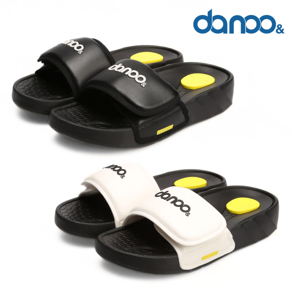 다누앤 힐링맥스 T-2 족저근막 보호 발편한 슬리퍼 실내 사무실 샌들 여름 실내화 간호화 키높이 슬라이드 벨크로 논슬립