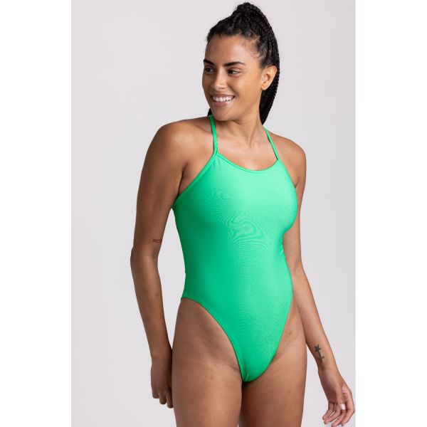 졸린 렉시 키라임 원피스 수영복 Jolyn Lexi Swim Onesie (solids) - Keylime - 메인 이미지