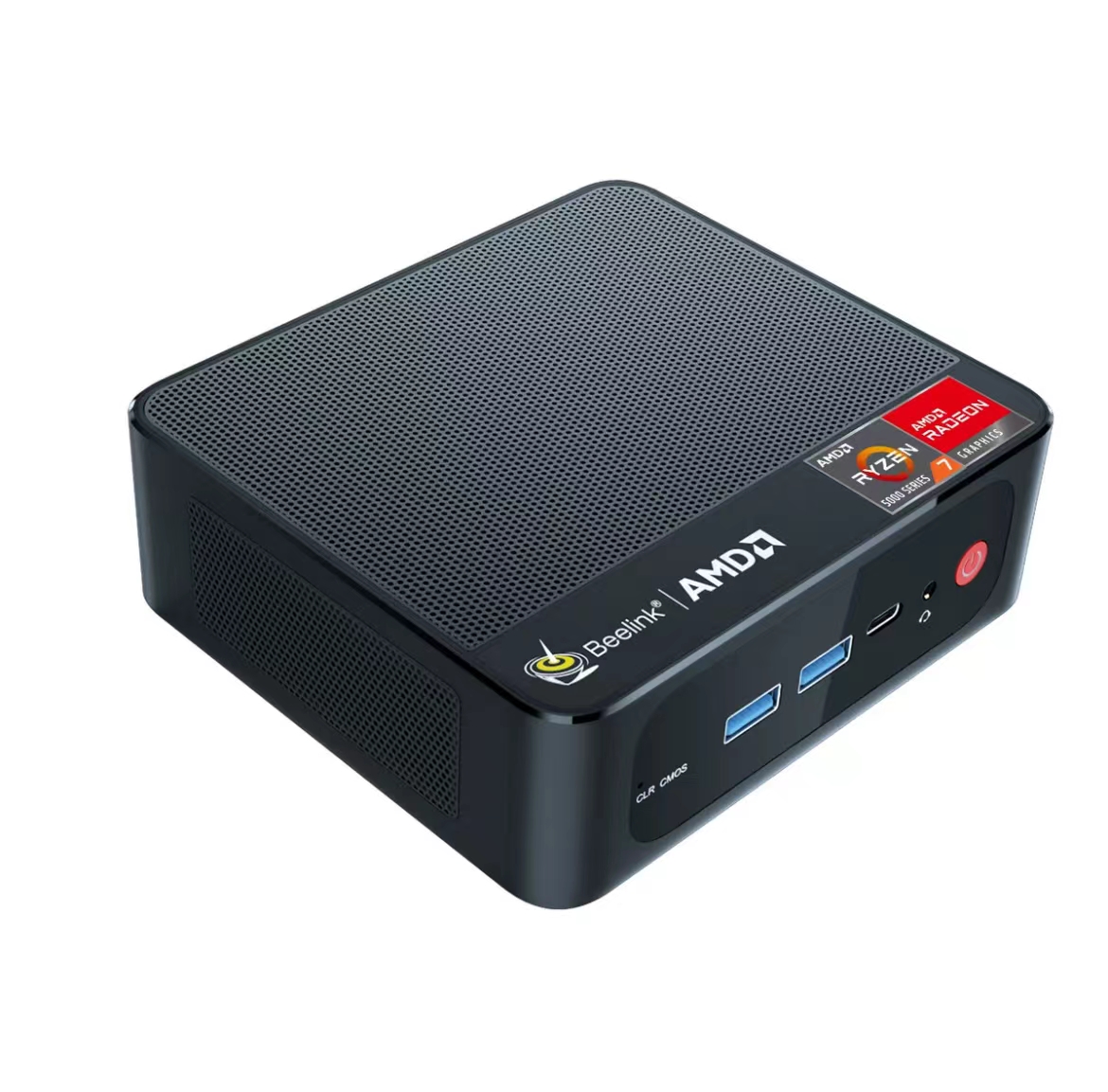 Beelink SER5 MAX 5800H 54W 라이젠7 고사양 게이밍 미니 PC 블랙 베어본 - 상품 이미지
