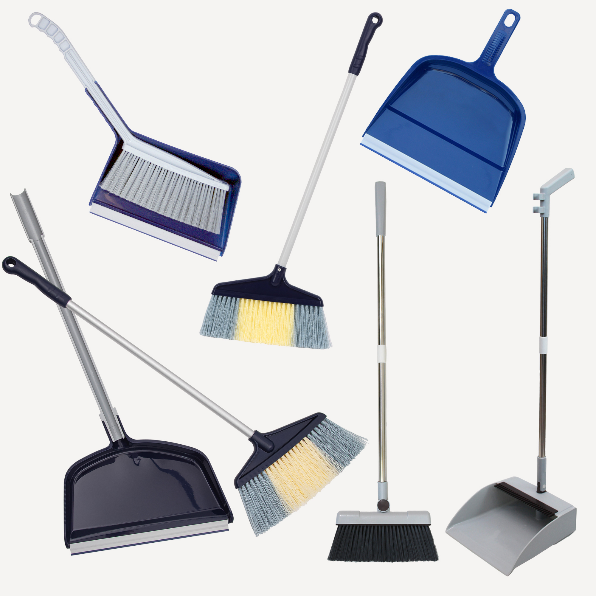 필굿리빙 플라스틱 표준 빗자루 쓰레받기 세트 모음