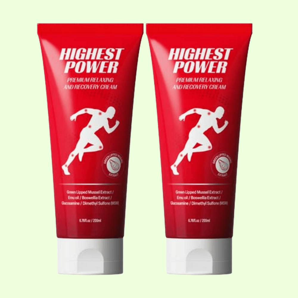 하이스트 파워 프리미엄 릴렉싱 앤 리커버리 크림, 200ml, 2개 : 블리스하이