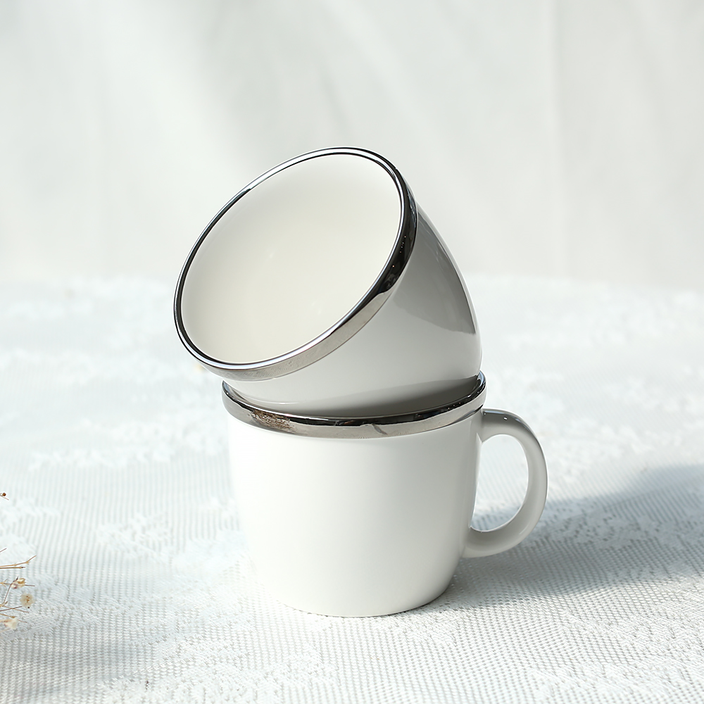 로얄포셀린 화이트골드 스텔라 도자기 머그잔 350ml 1P - 상세 이미지 5