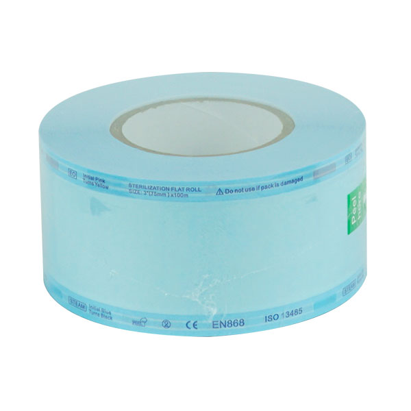 진산 스팀 이오가스백 소독봉투 롤 타입 멸균포장지 EO Gas 75mm x 100M - 상세 이미지 2