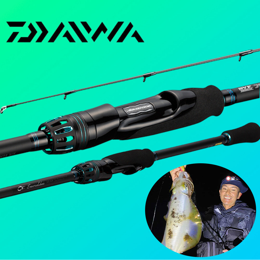 다이와 24 에메랄다스 에어 에깅대 에깅로드 워킹 무늬오징어 낚시대 한국다이와정공 83ML