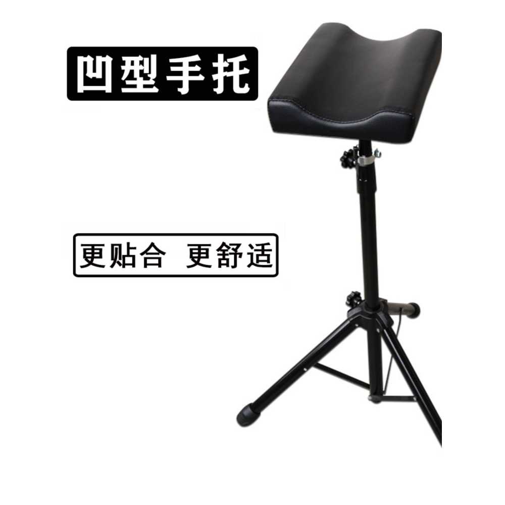 문신 손 받침대 타투 시술대 암베드 팔 스탠드 스텐 삼각형 이미지 6