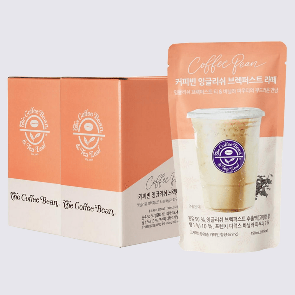 커피빈 잉글리쉬 브렉퍼스트 라떼 10팩 X 2box : 홀리카인
