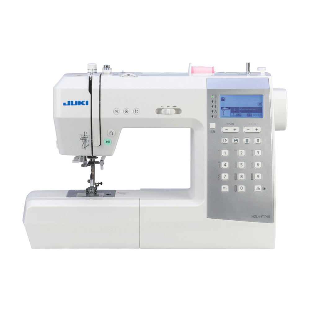 주키 공식판매점 JUKI HZL-HT740 디럭스 디지털 자동사절 미싱 / 확장테이블+풀패키지 증정