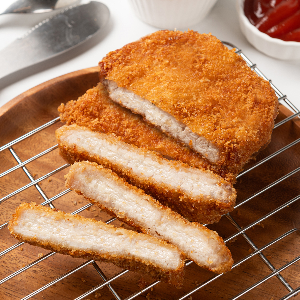 두툼 통 등심 돈까스 돈가스