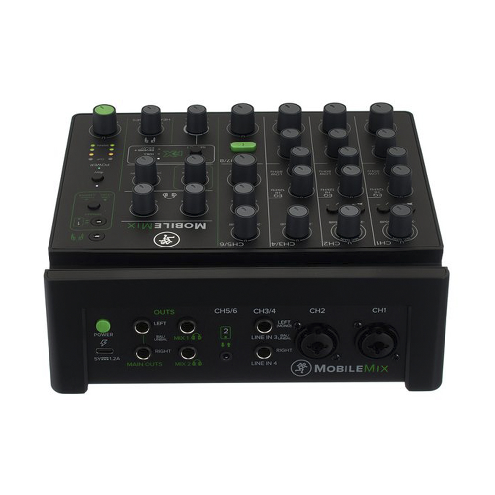 MACKIE MobileMix 맥키 모바일믹스 8채널 블루투스 스마트폰 스트리밍 오디오 믹서