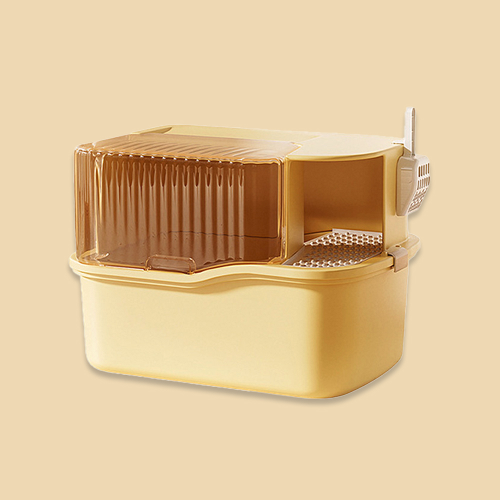 개과천선 레네티 고양이 화장실 후드형 모래삽 세트 특대형