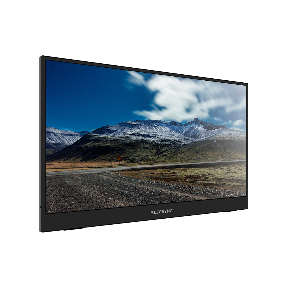 일렉싱크 S15A 휴대용 모니터 노트북 듀얼 보조 서브 덱스 미러링 39.62cm, 블랙 - 상세 이미지 4