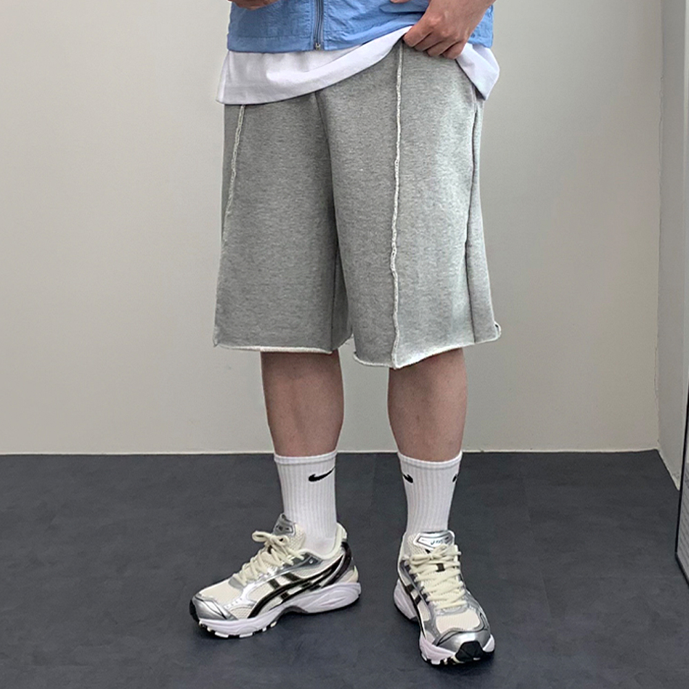 남자버뮤다팬츠 남자와이드반바지 벌룬팬츠 - 상품 이미지