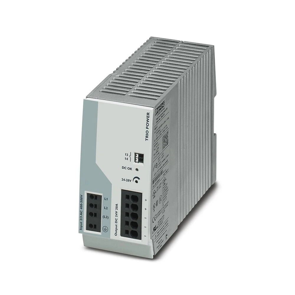Phoenix 스위칭 전원공급장치 출력 24VDC/20ATRIO-PS-2G/3AC/24DC/20 TRIO POWER 2903155