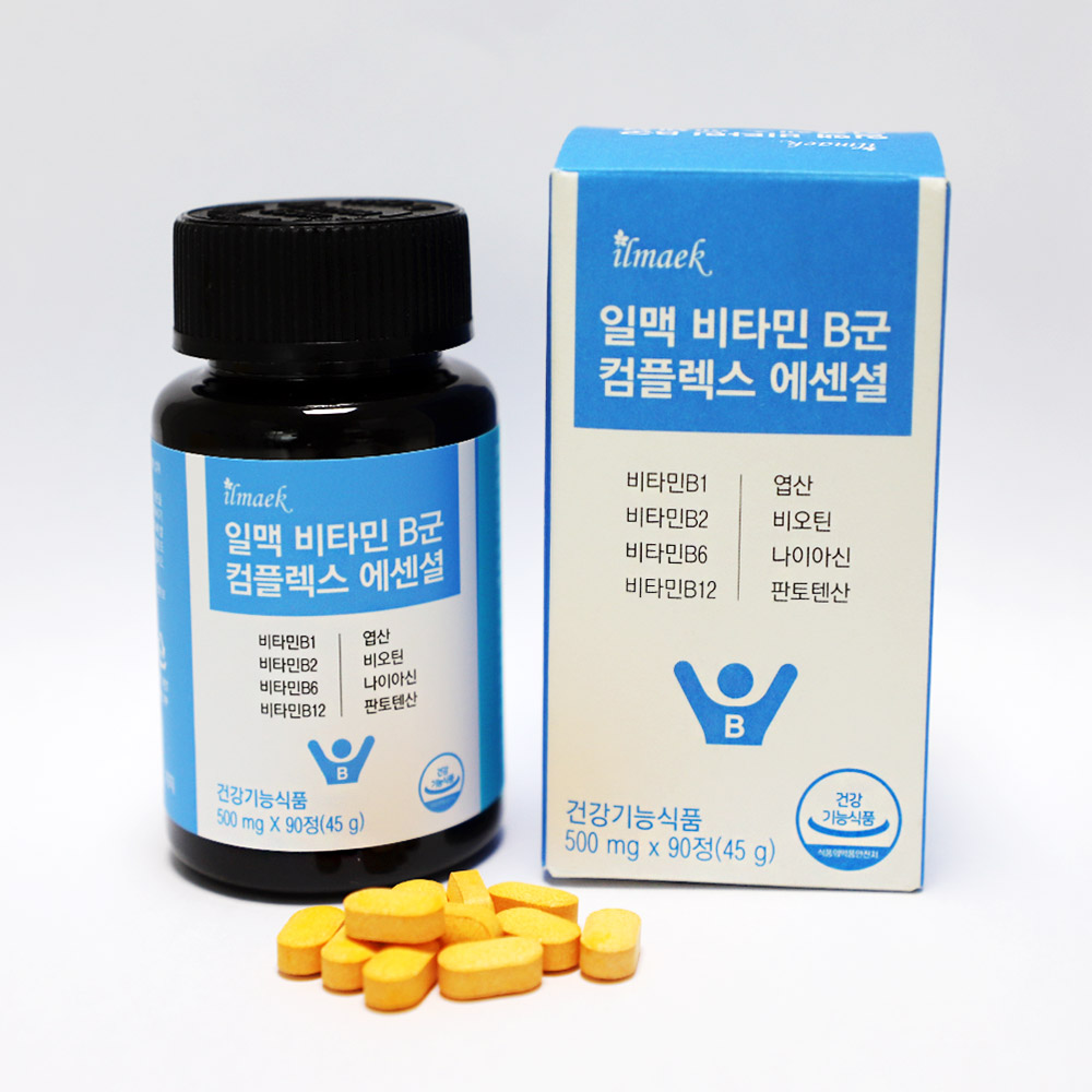 일맥 비타민B군 컴플렉스 에센셜 3개월분 90정 X 1병 - 상세 이미지 2