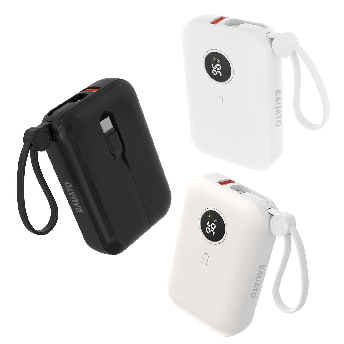 바우아토 포켓쉴 초고속 비행기 보조배터리 기내반입 미니 대용량 10000mAh