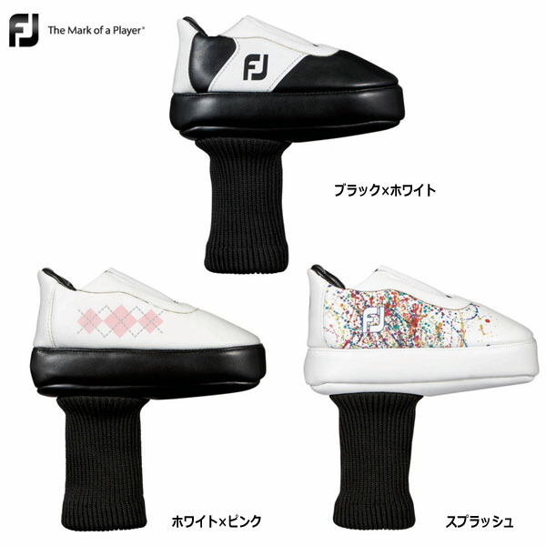 풋조이 footjoy 골프 신발 슈즈 모양 퍼터 헤드 커버 FA19ACBPC FJ - 상품 이미지
