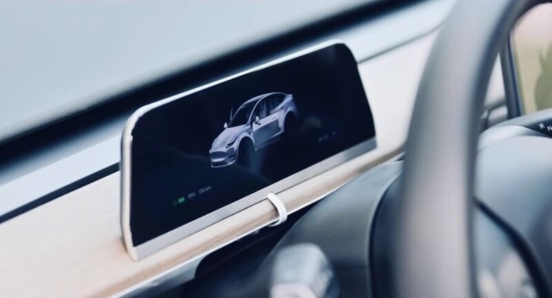 카플레이 carplay 계기판 테슬라 모델 3 Y 호환 - 상품 이미지