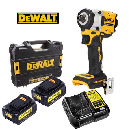 [해외]디월트 임팩렌치 DCF922P2 6.0AH 호환배터리 2개 충전기 세트 20V 충전전동