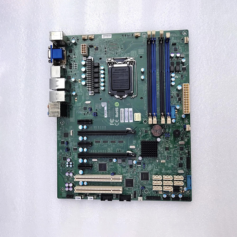 리퍼 E3-1200 V3 V4 4 5 세대 코어 i7 i5 i3 프로세서 LG호환A1150 DDR3 슈퍼마이크로 마더보드 X10SAE