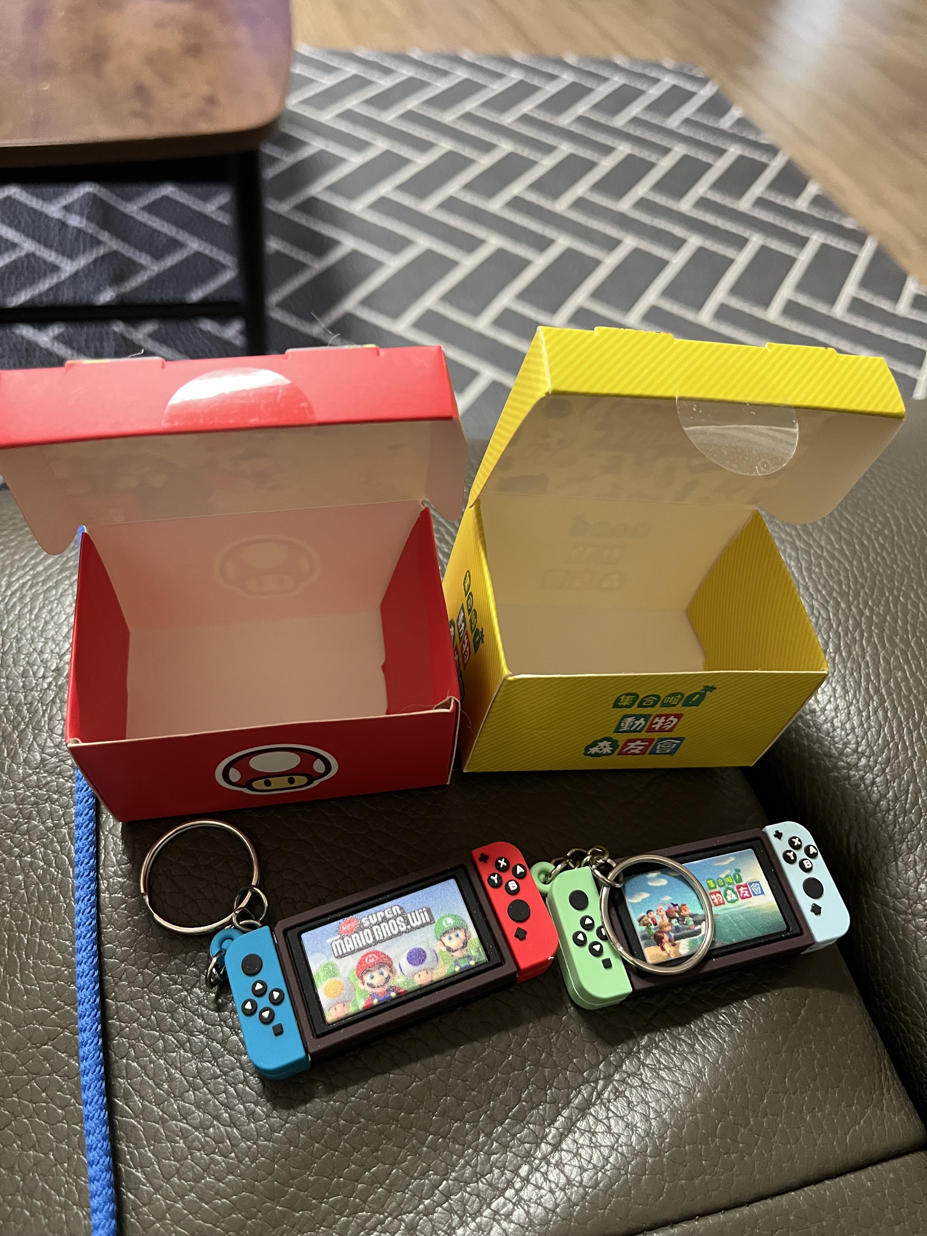 닌텐도스위치 키링 키홀더 열쇠고리 기본형 마리오 동물의숲V63