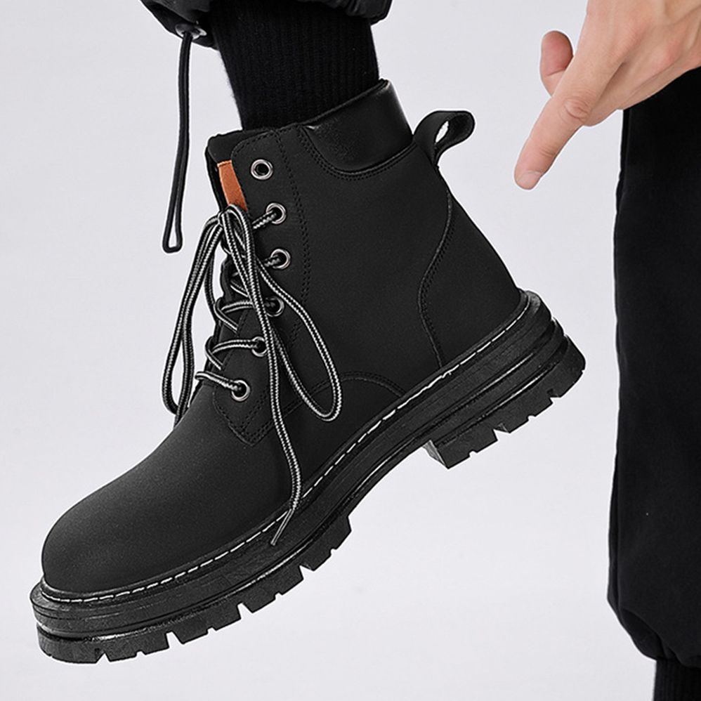 군화 남자워커부츠 키높이워커