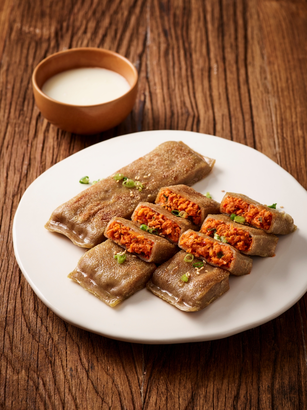 [99eats x 백채] 한입 쏙 김치메밀전병 540g 