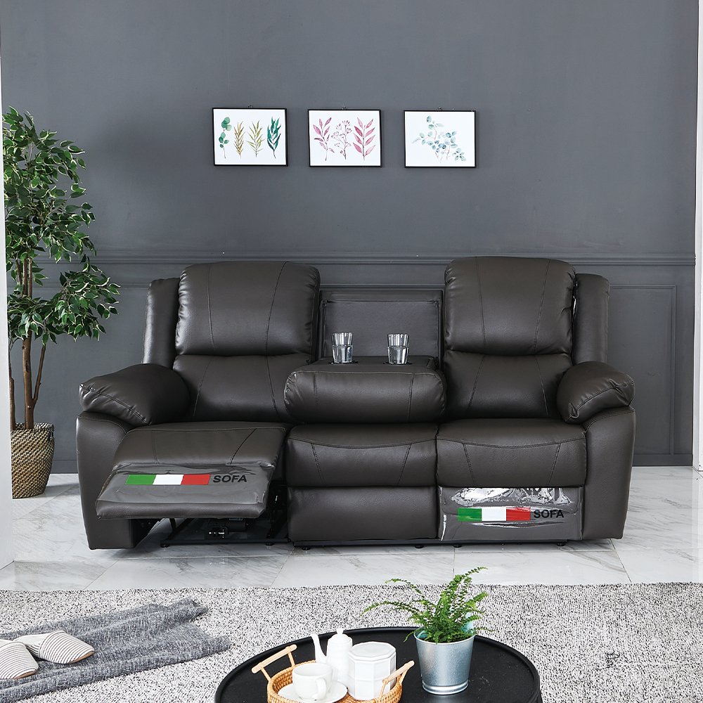 프리모 3인 무빙쇼파 슬라이드쇼파 모션리클라이너