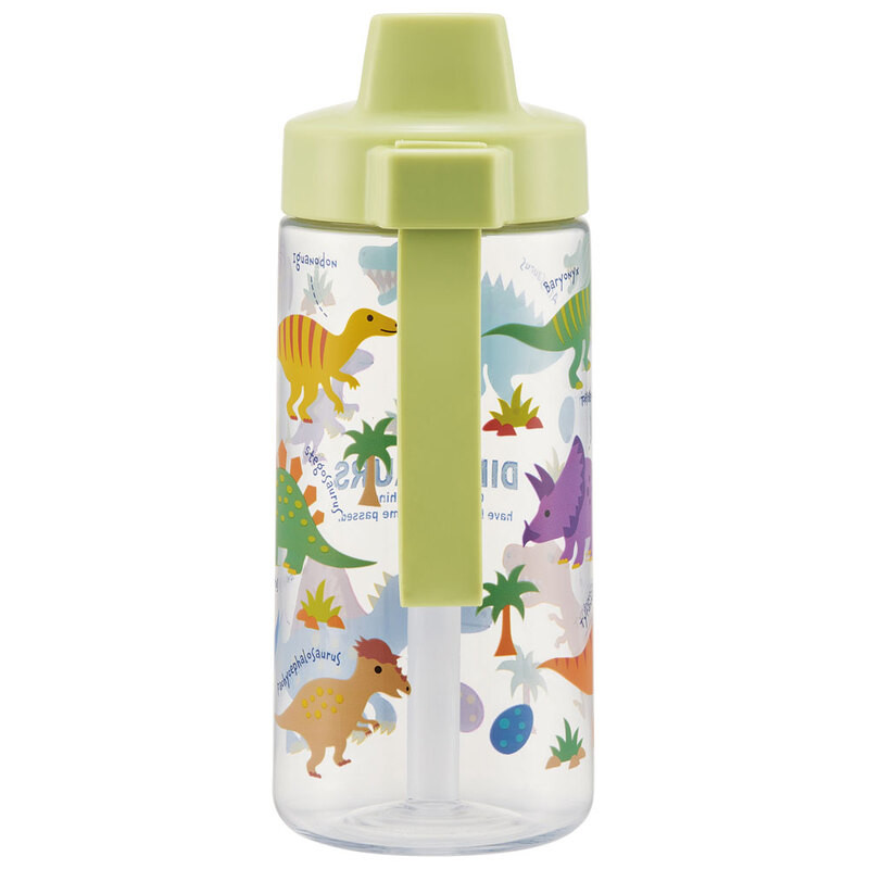 스케이터 DINOSAURS PICTURE BOOK 캐릭터 스트로 보틀 500ml PSTB5 - 주방·식기 - 하카타몰