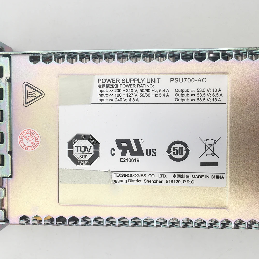 Huawei호환 AC 전원 액세스 모듈 700W 라우터 NE40E 시리즈 NE40E-M2KPSU700-AC