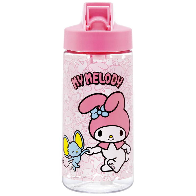[발주상품 2~4 영업일 후 발송예정] 스케이터 산리오 마이멜로디 캐릭터 스트로 보틀 500ml PSTB5 - 주방·식기 - 하카타몰