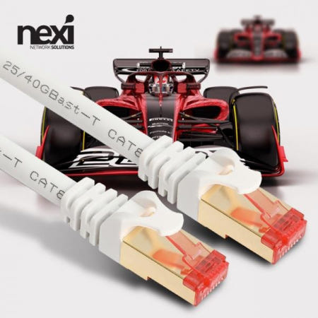 CAT8 S-FTP 기가 랜선 3m NX-SFTP8S-030 NX1048